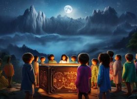 儿童故事盒子历险记坤塔山东；睡前故事盒子历险记