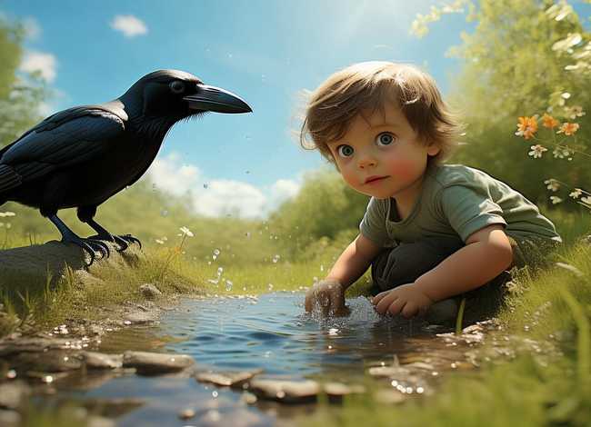 乌鸦喝水幼儿故事,乌鸦喝水幼儿故事大全 乌鸦喝水幼儿故事,乌鸦喝水幼儿故事大全
