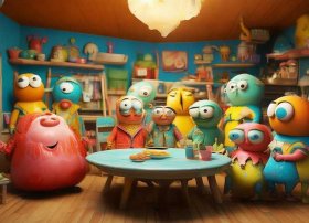 儿童故事丑蛋 丑蛋儿一家动画