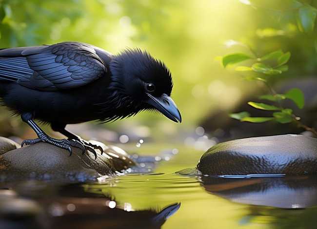 儿童故事乌鸦喝水的故事；乌鸦喝水的故事幼儿版