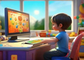 儿童玩的电脑游戏 - 儿童玩电脑游戏的好处和坏处
