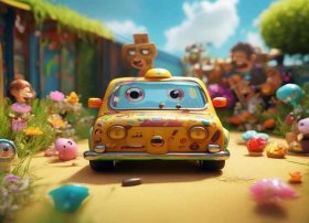 儿童小汽车故事简短，小汽车简短小故事幼儿