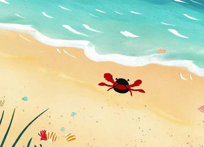 小螃蟹幼儿故事，小螃蟹幼儿故事图片