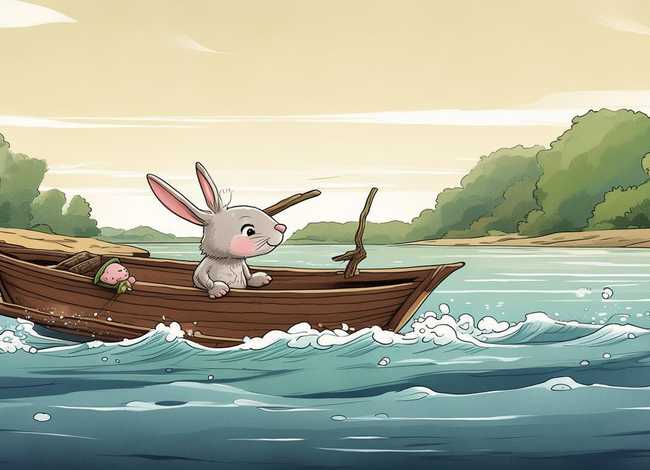兔小贝故事《刻舟求剑》 刻舟求剑的故事兔小贝 兔小贝故事《刻舟求剑》 刻舟求剑的故事兔小贝