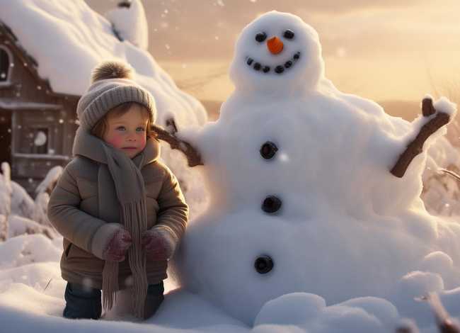 儿童故事雪孩子、雪孩子幼儿故事全文