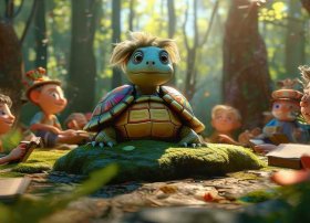 儿童故事聪明的乌龟环节怎么讲（聪明的乌龟讲故事视频）