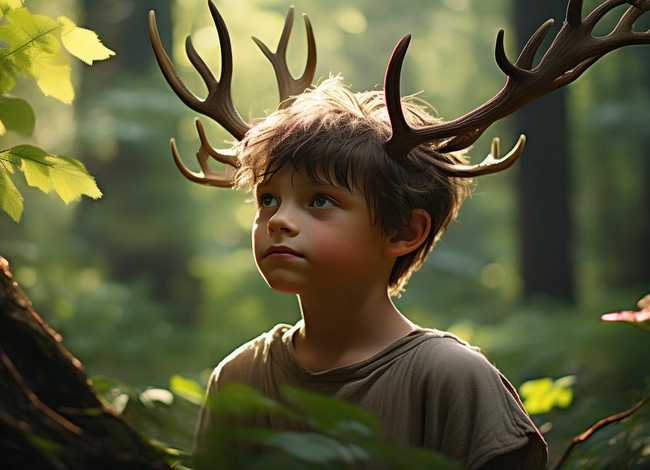 鹿角男孩故事，鹿角男孩故事情节