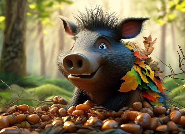 自私的野猪儿童故事;幼儿故事自私的野猪 自私的野猪儿童故事;幼儿故事自私的野猪