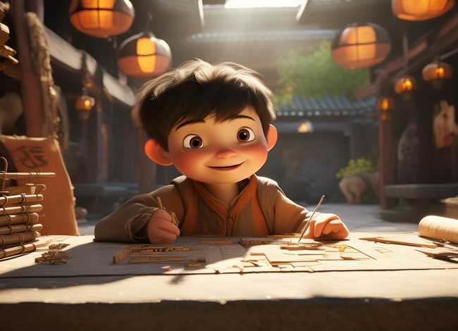 古代聪明小孩的故事（古代聪明小孩的故事100字左右）