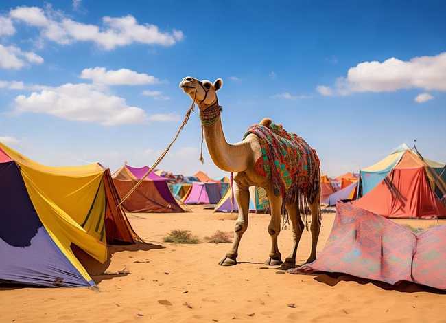 儿童故事精选骆驼抢帐篷；骆驼抢帐篷的故事