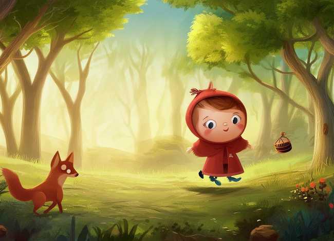 儿童故事小红帽 - 少儿故事小红帽