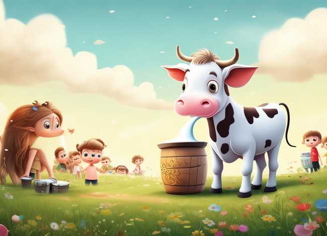 牛奶的绘本故事；关于牛奶的绘本故事