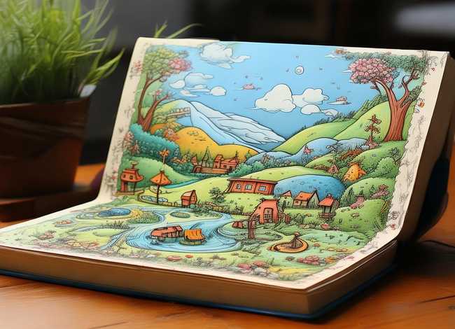 自制手绘故事书；自制手绘故事书图片