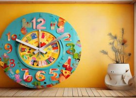 儿童钟表图片手工制作，儿童钟表图片手工制作简单