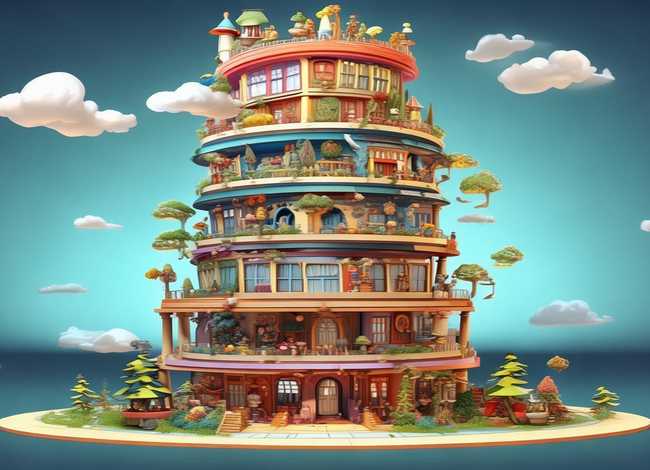 听儿童故事100层的房子 绘本故事100层的房子故事视频