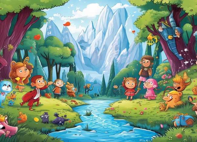 儿童精选故事字幕，少儿文字版故事