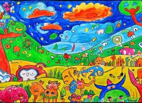 创意儿童画图片 创意儿童画图片大全