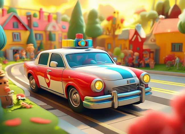 警车的故事儿童故事;幼儿故事警车的故事 警车的故事儿童故事;幼儿故事警车的故事