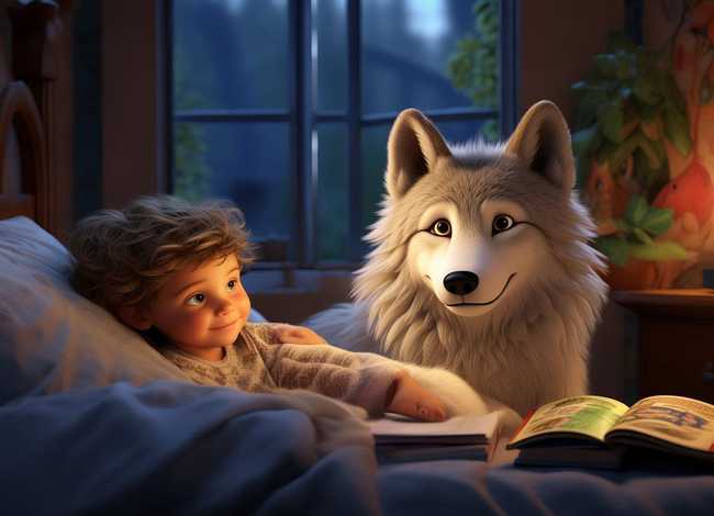 大灰狼睡前故事3-6岁在线听、大灰狼睡前故事3-6岁在线听书