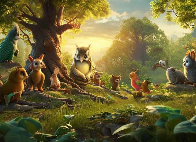 动物故事动物故事（动物故事100篇）