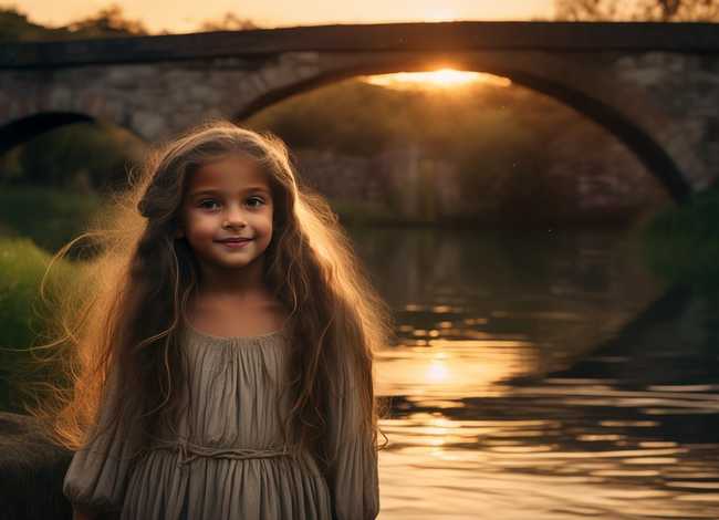 桥边故事小姑娘；桥边故事小姑娘扮演者