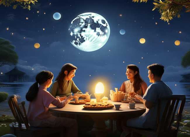 中秋的传说故事,中秋的传说故事和美好寓意画画作品 中秋的传说故事,中秋的传说故事和美好寓意画画作品