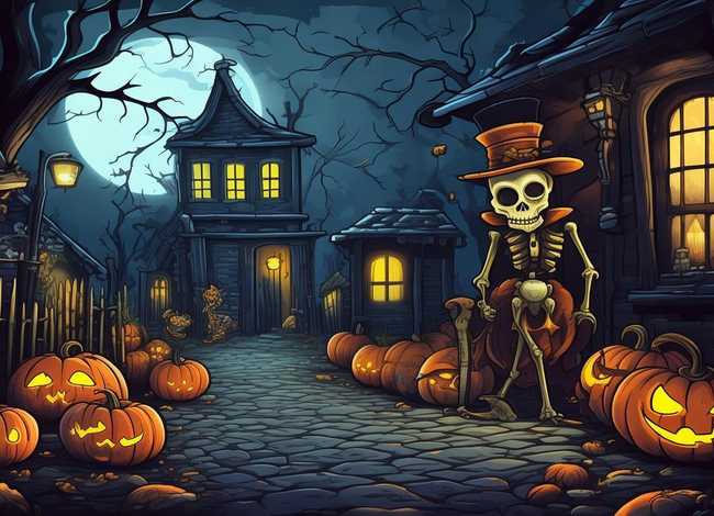 万圣节的故事绘本 万圣节的故事绘本图片