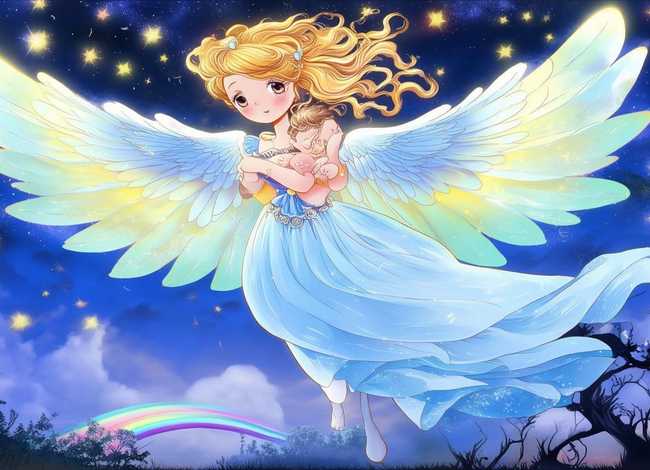 天使公主儿童故事；天使公主的故事