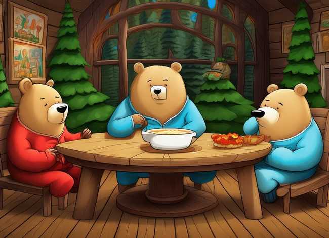 三只熊故事绘本 - 三只熊故事绘本教案