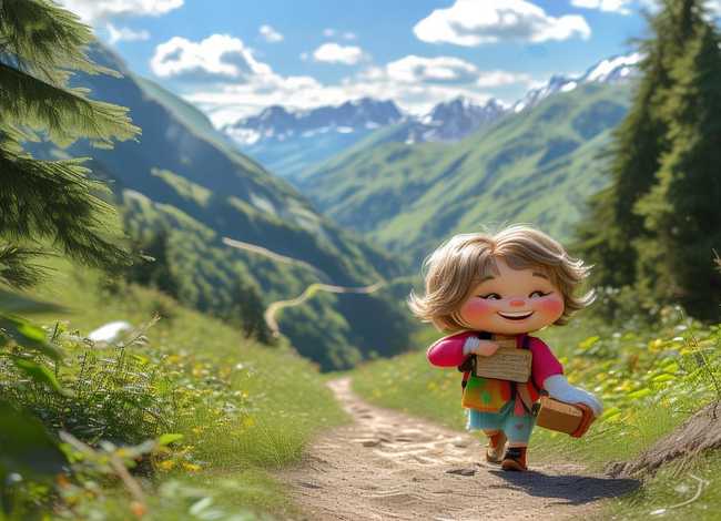 儿童古诗山行（小儿学古诗山行视频）