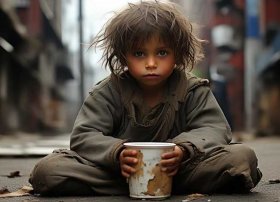 流浪儿童乞讨图片大全，流浪儿童乞讨图片大全高清