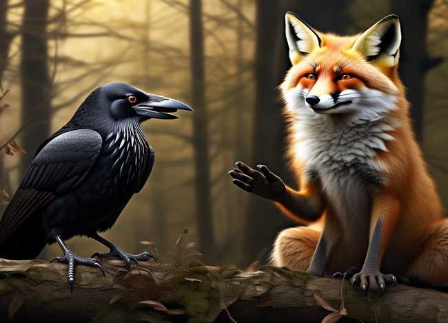 睡前故事狐狸和乌鸦 - 睡前故事狐狸和乌鸦文字版 睡前故事狐狸和乌鸦 - 睡前故事狐狸和乌鸦文字版