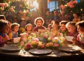 花宴儿童故事表演、花宴的故事书读后感