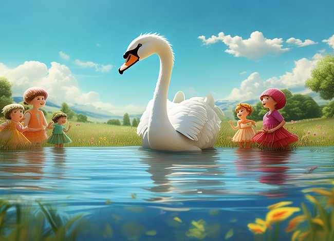 儿童童话故事天鹅湖，幼儿故事天鹅湖