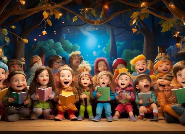 儿童朗诵故事的栏目名称；儿童朗诵主题名称