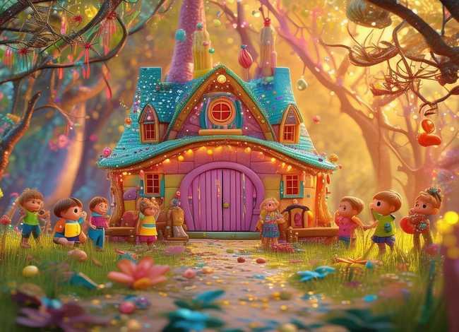 糖果屋幼儿故事 - 糖果屋幼儿故事视频 糖果屋幼儿故事 - 糖果屋幼儿故事视频