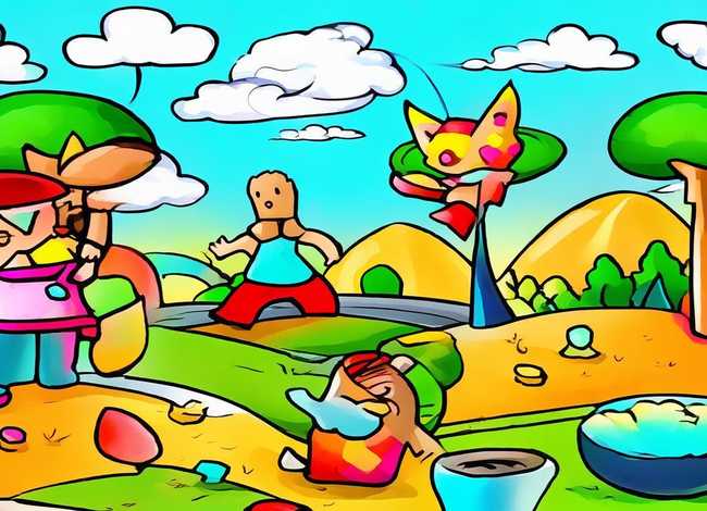 儿童故事图文连环画、幼儿故事连环画图片4张简笔画