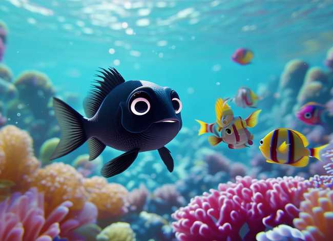 儿童睡前小故事小黑鱼（幼儿故事小黑鱼）