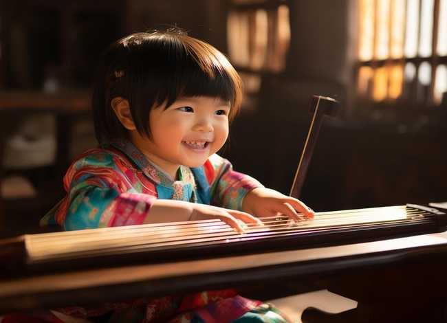 二胡儿童演奏，二胡儿童演奏兰花草