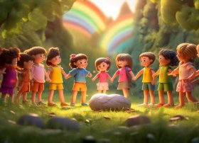 儿童故事团结友善的故事带图片；关于团结友爱的幼儿故事