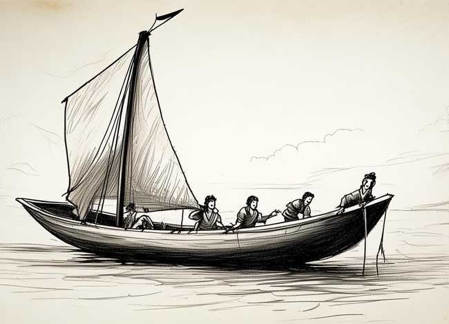 草船借箭故事图片 - 草船借箭故事图片简笔画 草船借箭故事图片 - 草船借箭故事图片简笔画