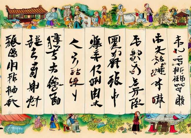 三字经故事图手抄报 - 三字经故事图手抄报图片