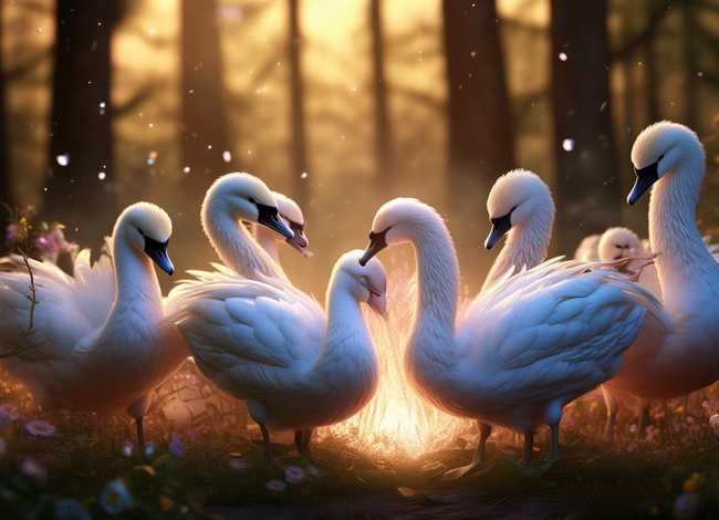 儿童故事野天鹅下集 - 睡前故事野天鹅下集