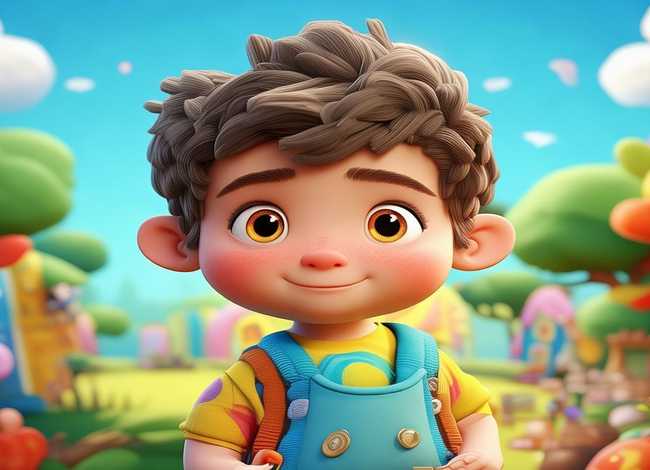 儿童故事人物插图（幼儿故事人物图片）