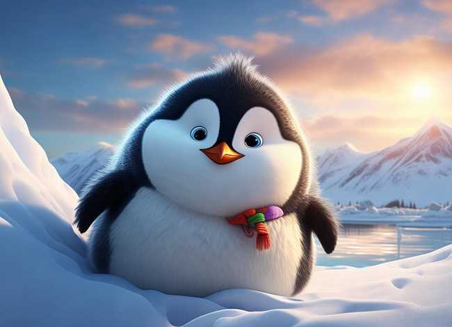 企鹅雪宝的故事 - 雪宝一只小企鹅的传奇故事 企鹅雪宝的故事 - 雪宝一只小企鹅的传奇故事