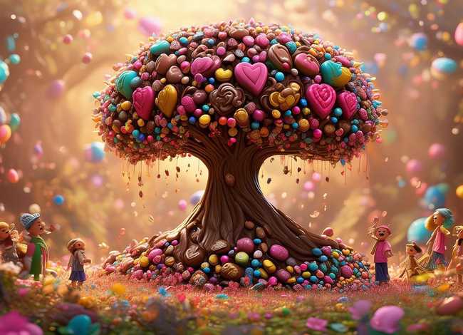 儿童故事巧克力树视频 - 儿童动画故事视频巧克力