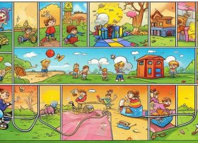 儿童连环画10张 儿童连环画10张怎么画