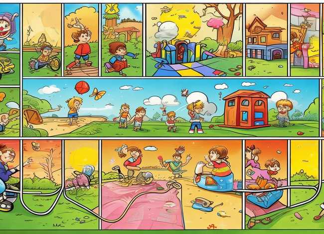 儿童连环画10张 儿童连环画10张怎么画 儿童连环画10张 儿童连环画10张怎么画