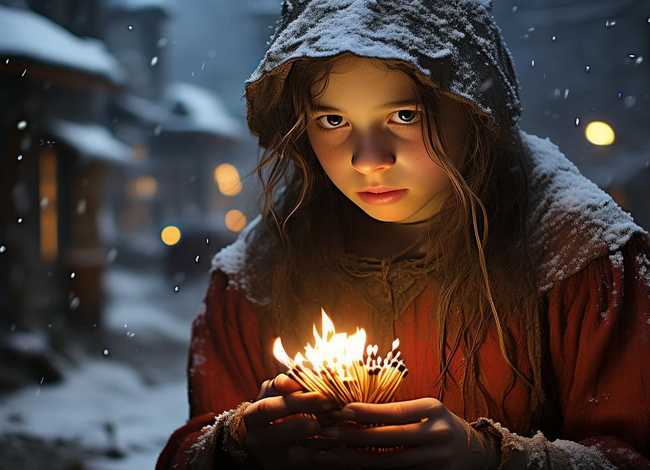 卖火柴的小女孩儿童故事完整版，卖火柴的小女孩故事完整版故事