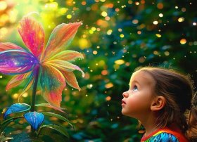 神奇的花朵儿童故事；神奇的花的故事